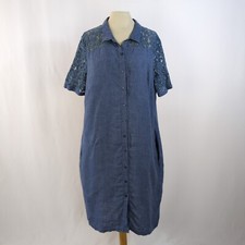 Peter Hahn Shirt Dress Linen