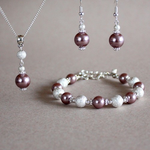 Mink brown bronze pearl