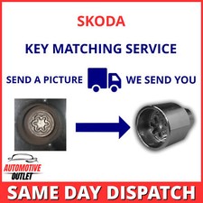 SECURITY MASTER LOCKING LOCK WHEEL NUT KEY BOLT MATCHING SERVICE FOR SKODA