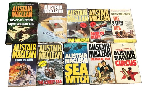 Alistair maclean book bundle - maclean, x