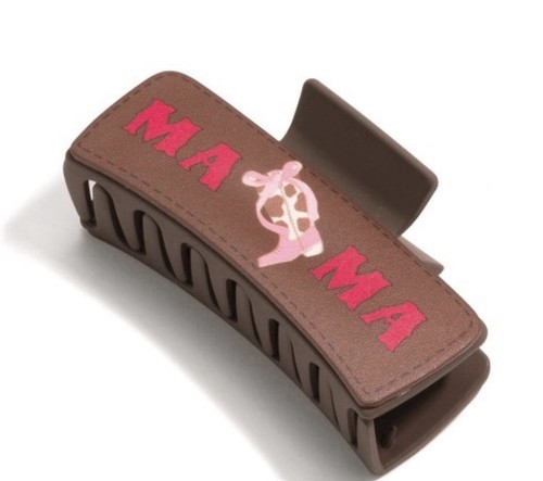 Vegan leather mama cow - cow, print