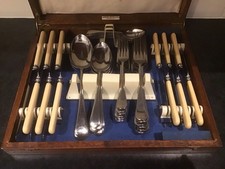 Harrison Fisher/Cooper Staybrite Stainless 38 Piece Cutlery Set by Cross Bros EC
