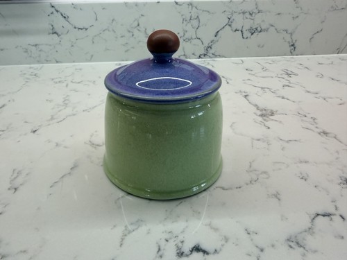 Denby juice sugar bowl - sugar,