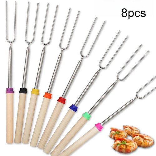Marshmallow toasting forks - marshmallow,