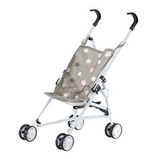 Stars Baby Dolls Buggy Foldable Stroller Dolls Pram Pushchair Toys BiBi Doll