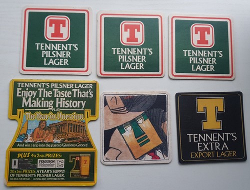 Vintage tennent s lager - x,