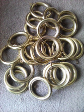 26 metal curtain rings used