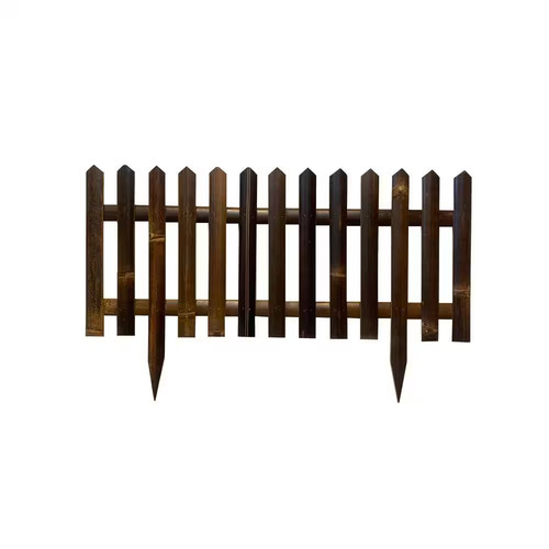 Black bamboo picket - black,