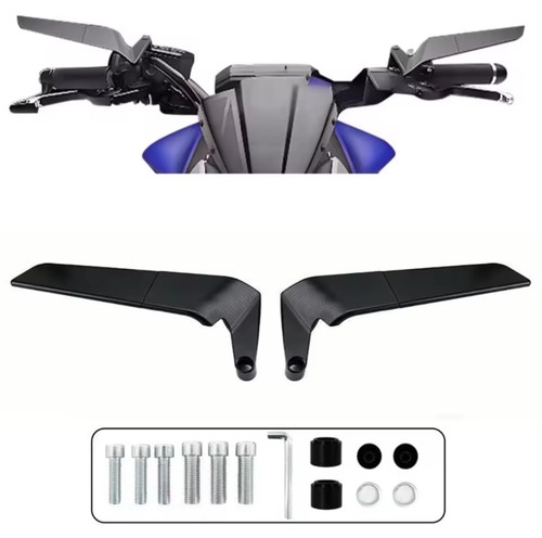 Motorcycle stealth mirrors - stealth,