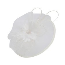 Women's Feather Mesh Flower