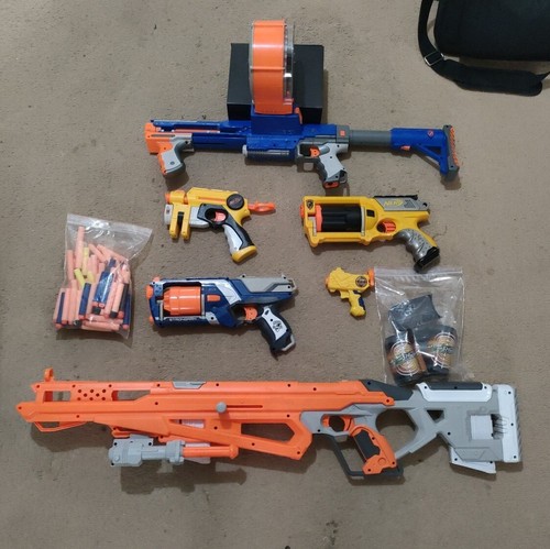 Nerf guns bundle joblot with - guns,