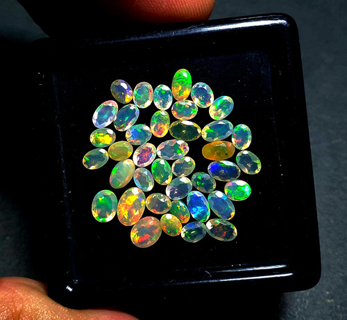 Natural ethiopian opal oval - natural,