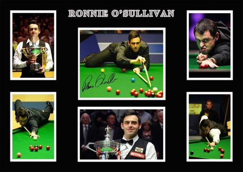 Ronnie sullivan signed - o'sullivan,