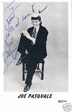 Joe Pasquale hand signed photo