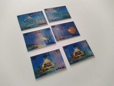 Ajman Space Stamps 1972 Apollo 11 3D Hologram Stamps