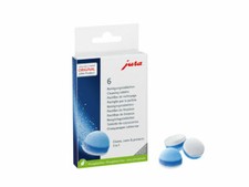 JURA 24225 Cleaning Tablets - 3 in 1 - for Coffee Machines, Pack of 6, Original 