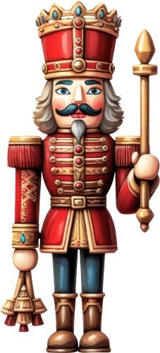 Christmas nutcracker wall - christmas,