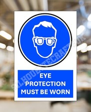 H&S Eye Protection - Metal Sign 3 Sizes Available
