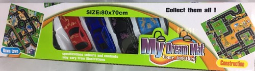 Giant play mat cars - , giant-play-mat-5-cars-cool