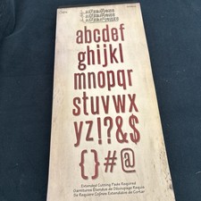 Sizzix Bigz XL 659442 Jim Holtz Lowercase Letters