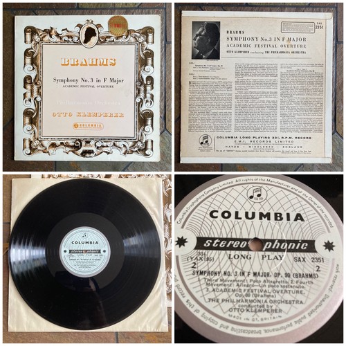 Otto klemperer brahms - klemperer,