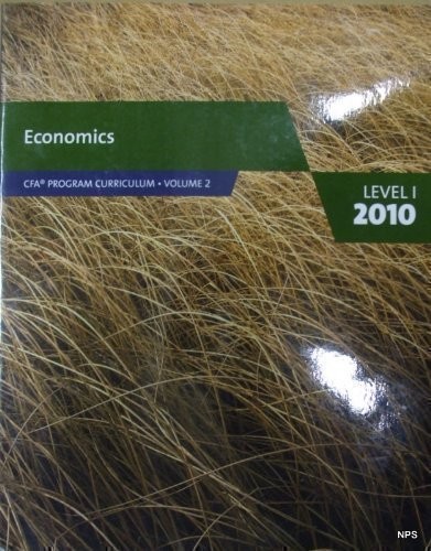 Economics cfa program - economics, (cfa