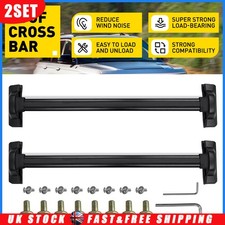 2SET FOR HONDA CRV MK3 2007-2011 METAL LH & RH ROOF CROSS RAILS BARS 100% OE FIT