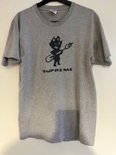Supreme Devil T-Shirt Grey Uk