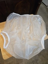 Adult size XL frosty clear