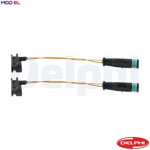 Warning contact brake pad - brake,