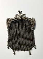 Antique Chainmail Mesh Purse