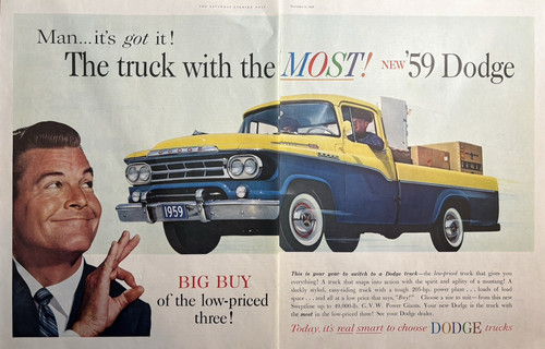 1959 dodge 100 - 100, pickup