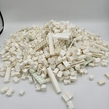 Betta Bilda Red & White Bricks 1960s – Building Blocks, Curved, Trim & Connector