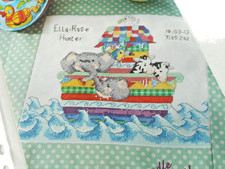 NOAH'S ARC BABY BIRTH SAMPLER