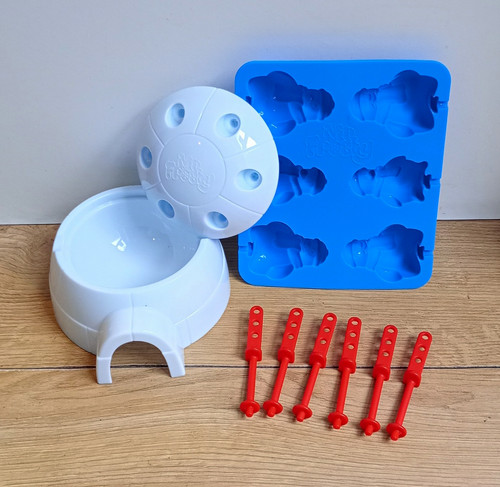 Frosty silicone lollipop - silicone,