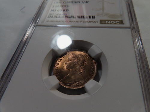 1881 farthing great britain - farthing,