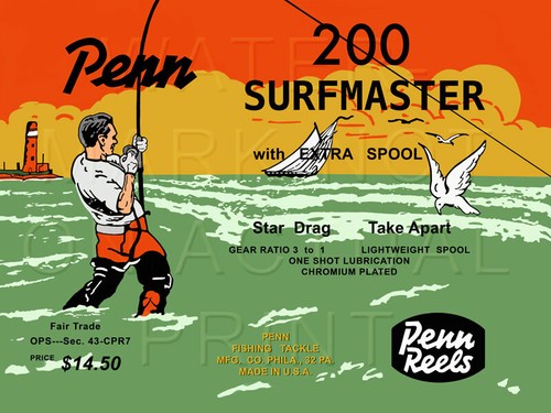 Vintage penn surf - surf, master