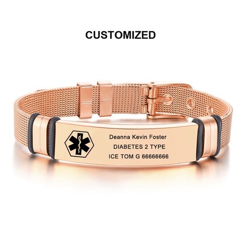 Personalised women rose gold - personalised,