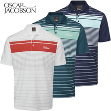 OSCAR JACOBSON CROFT MENS GOLF POLO SHIRT / ALL COLOURS & SIZES @ 50% OFF RRP