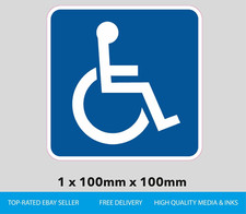 Disabled Wheelchair  Sticker