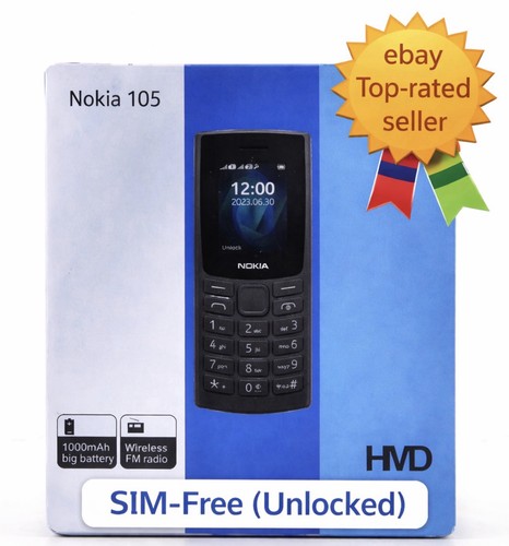Nokia 105 black mixed - black/mixed, colour