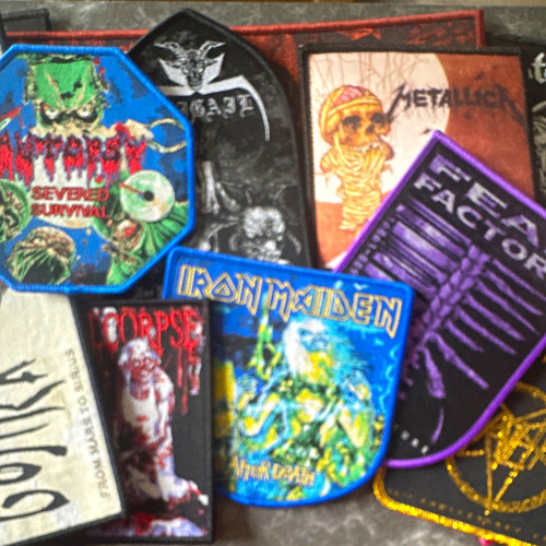 Cloth heavy metal - heavy,