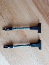2 x Camper / Motorhome 150mm Black Cupboard Door Stays - CDS10-DD-17