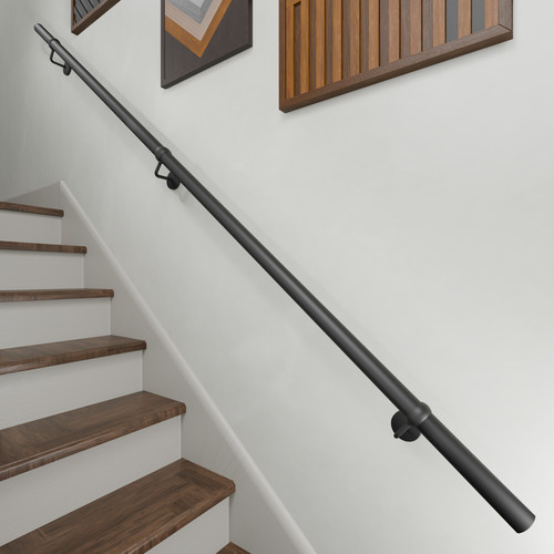Matt black stair - matt,
