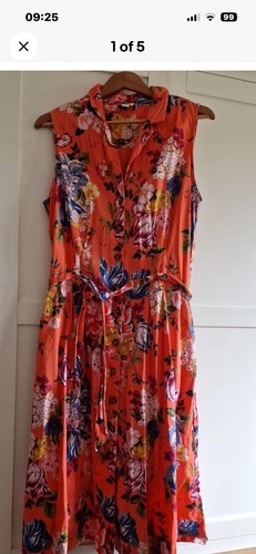 Vintage monsoon dress peach - monsoon, 18