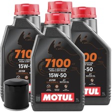 4L Oil Motul 7100 15W50 +