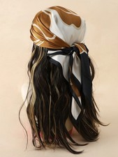 Scarf square silk - scarf,