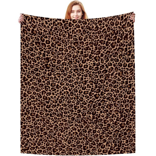 Leopard print blanket - print, blanket,