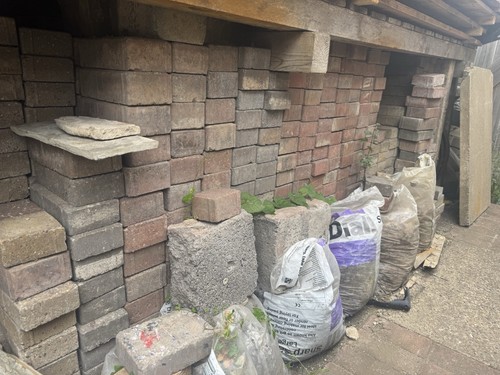 Used mixed block paving - 4,