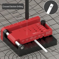 Round Rod Center Drill Locator